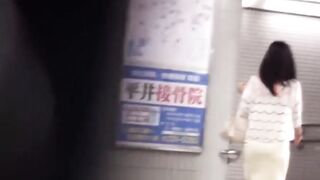Sexy Asian Vixen Exposes Herself In Public Restrooms - Naughty Girl Flaunts Lingerie