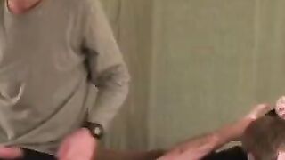 Grandma's Mature Lust - Old Granny Sucks barely legal Handsome Guy