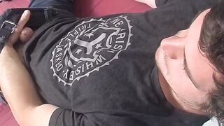Solo Jerk-Off Session - Hunk Jacks Off For The Camera