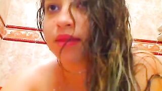 Big Boobed Girl Next Door Loves to Masturbate in Her Bathroom