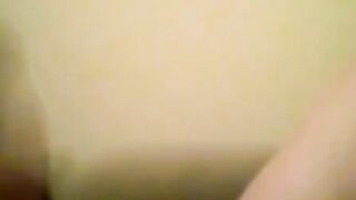 Toy Play - Hot Blonde Babe Uses Giant Dildo to Destroy her Pussy