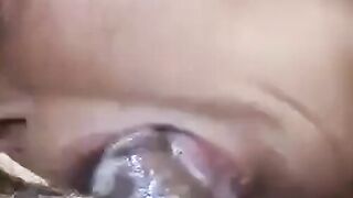 Japanese Teenage college girl Rides A Big Dick And Swallows His Load