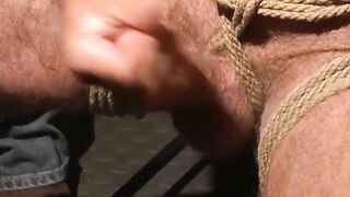 Muscular Hunk Derek Payne Gets Bound And Fucked Hard By Dominant Top