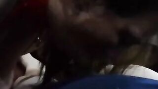 My Wife Blows A Huge Dick In Her Leather Costume" (german)