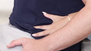 Camilla Stela's Massive Boobs Dripping With Client's Thick Creampie