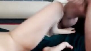Amateur Sweethearts Share Intimate Moments in Bed