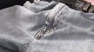 Amateur MILF Stroking Huge Thick Dick In Solo Play