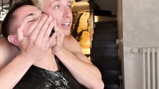 Exclusive Footage - Master's Kinky Inspection of Naked Model Johnny Montero