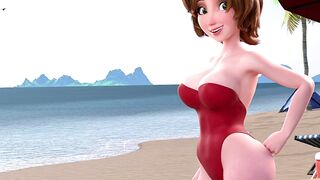 Aunt-Cass's Wild Spring Break Orgy (Hentai Animation)