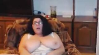 BBW Chubby Teen Masturbates In Her Bedroom