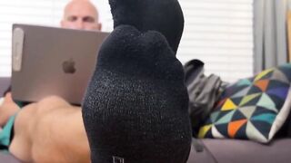 JohnnyS - Foot Fetish Fantasy with Perfect Body & Feet Worship