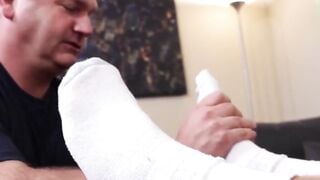 Hungry Eyes - Sweaty Feet Worship by Foot Fanatics