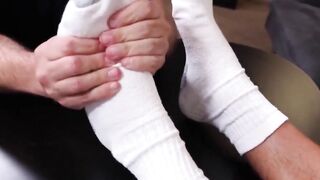 Hungry Eyes - Sweaty Feet Worship by Foot Fanatics