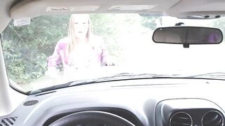 Blondie's Dirty Secret - Outdoor Car Sex Adventure
