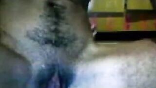 Hairiest-Brazilian Girl's Dirty Talking Cam Show - Live Sex Toy Play