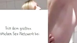 Blondie's Sensual Bathtub BJ - POV with Close-ups & Facial