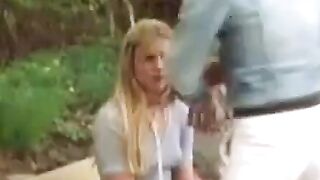 Outdoor Danish Sex Adventure with Hot Blonde Babe Christiane
