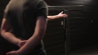 Newbie Zak Bishop's First Scene - Bound Bondage Domination With Facial Finish