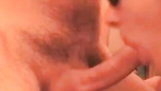 Hot & Bothered - European Hottie Gives Passionate Oral Over Bathroom Sink