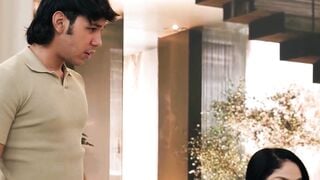 Step-Brother Surprises Stepmom With Hot Lesbian Threesome