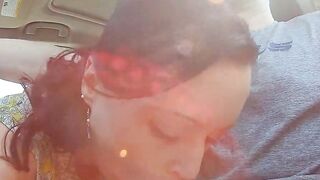 Road trip fun turns into wild threesome adventure featuring sexy milf brunettes