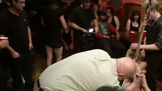 Intensely Erotic Group-Sex Party with Hot Blonde Bombshells