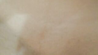 Teeny Redhead Babe's Intimate POV Blowjob & Creampie in Bed