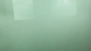 Blondie's Inked Body & Huge Boobs - Sexy Cam Girl Rides Dildo to Earth-Shaking Climax