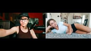 Stepsister's Hot Teenage Body - Stepbrother Can't Resist Her Mastubation