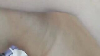 Bubble Butt MILF Swinger Rides Dildo in Hot Bath - Exclusive POV