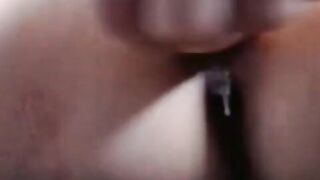 Amateur Brunette Babe's Intimate Upclose Vagina Exploration