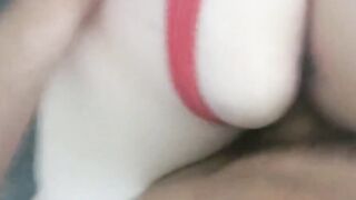 Big Booty Babe Gives Wild Anal Threesome with Double Creampie