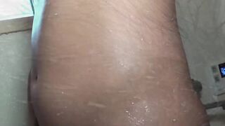 Hot & Steamy Shower Jerk-Off Session with Huge Load on Belly - Ryo Kohara
