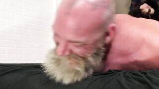 Beard-Tugged Jocks - Foot Fetish Intense Sensation with Older Man