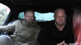 Curvy German Huge Hooters 18 Year Old Queen Paris got final Gang Bang
