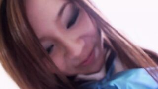Japanese college girl - amateurs - unshaved cunt - jizzed plowed