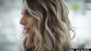 BLACKED Curvy Blonde Kayley spots the man of her fantasies