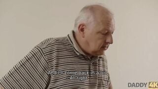 DADDY4K. Devious mature dude seduces son’s lover