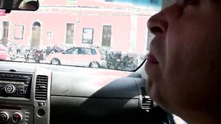Auf der Ladeflaeche des Pickup gefickt