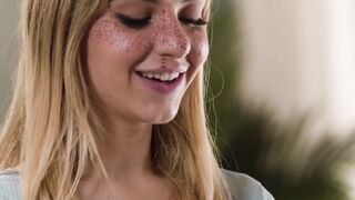 Threesome FFM - Older MILF Teaches barely legal Blonde How To Please A Man