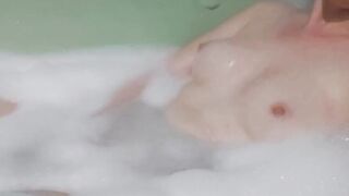 Teenage Cutie's Private Bathtub Masturbation Session