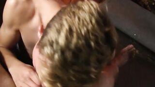 Christopher Daniels Fucks Hot Blonde Babe - Atlas Evan's Facial