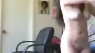 Brunette Babe Lives Cam Life - Sexy Teen Dances & Masturbates Live