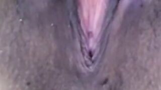 Ebony Coed's Solo Cam Show - Sex Toy Play & Pussy Close-Up