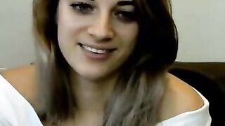 WebCam-Slut Exposes Herself Live On Cam - Naughty Teen Babe Strips Down
