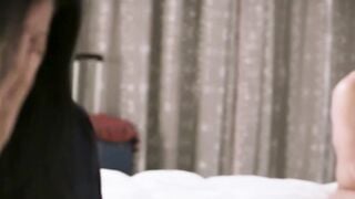 Step Mom's Secret Affair - Older Woman Fucks barely legal Stepson In Bed