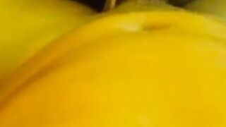Big Boobed Brunette Babe Gives an Erotic Striptease & Masturbation Show