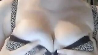 Big Tits Webcam Girl Shows Off Her Hot Ass