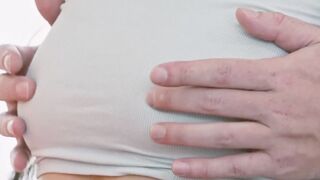 Lily Larimar and Theodora Days perfect cunts swallow my hard dick