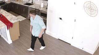 Neighbor hammers Anna Kovachenko then leaves sweet cum deep inside her vag